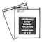 C-Line Products Shop Ticket Holders, Stitched, Both Sides Clear, 75", 12 x 15, 25PK CLI46125 - alternate 1